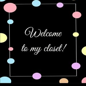 🎉🎊 WELCOME TO MY CLOSET 🎊🎉